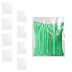 Flat Poly Bags (40x50in) - 2 Mil Thickness, Open-Top LDPE Clear Plastic Pouches