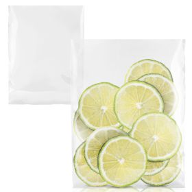 1000 Pack of 6x8 Flat Poly Bags, Clear - 6 mil thickness