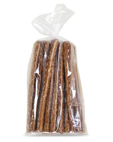 1000 Pack Gusseted Poly Bags (8 x 4 x 18 in) - 1.5 Mil Thick Clear Polyethylene