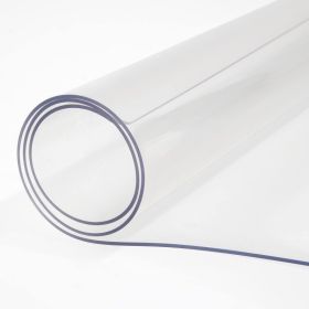 Clear Table Protector Mat -2.0mm Thickness Waterproof Heavy Duty PVC Table Cover For Dining Room Table (Option: 30x60inches)